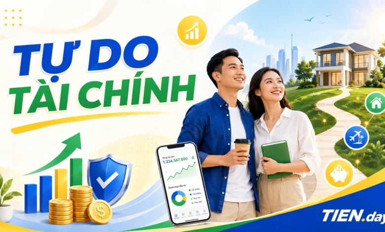 tự do tài chính cá nhân - Tài chính cá nhân - tien.day infographic