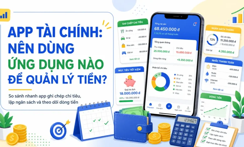 App tài chính - nên dùng ứng dụng nào để quản lý tiền tien.day