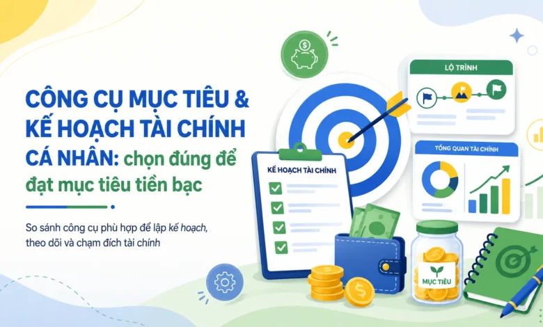 Công cụ mục tiêu & kế hoạch tài chính cá nhân chọn đúng để đạt mục tiêu tiền bạc