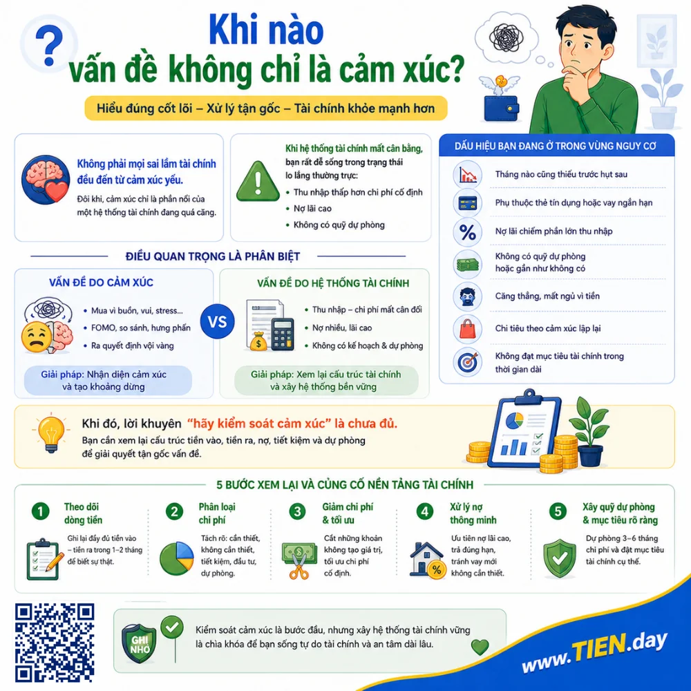 Khi nào vấn đề không chỉ là cảm xúc tien.day infographic