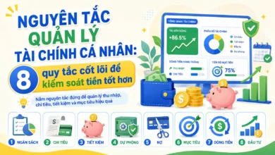 Nguyên tắc quản lý tài chính cá nhân: 8 quy tắc cốt lõi để kiểm soát tiền tốt hơn