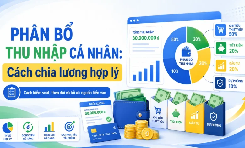 Phân bổ thu nhập cá nhân theo chi tiêu tiết kiệm đầu tư
