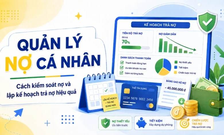 Quản lý nợ cá nhân và cách lập kế hoạch trả nợ - tien.day