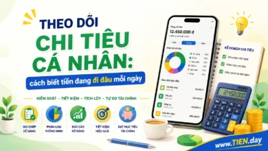 Theo dõi chi tiêu cá nhân: cách biết tiền đang đi đâu mỗi ngày