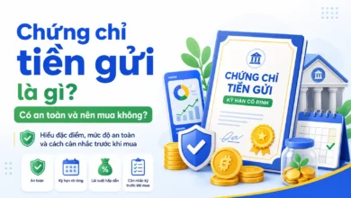 Thumbnail chứng chỉ tiền gửi với kỳ hạn, mức độ an toàn và lãi suất