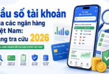 Thumbnail đầu số tài khoản các ngân hàng Việt Nam, bảng tra cứu cập nhật