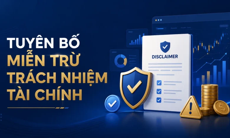 FINANCIAL DISCLAIMER- TUYÊN BỐ MIỄN TRỪ TRÁCH NHIỆM TÀI CHÍNH