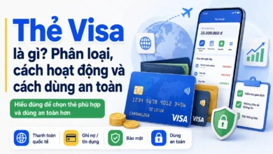 Thumbnail Thẻ Visa với phân loại thẻ, thanh toán quốc tế và bảo mật
